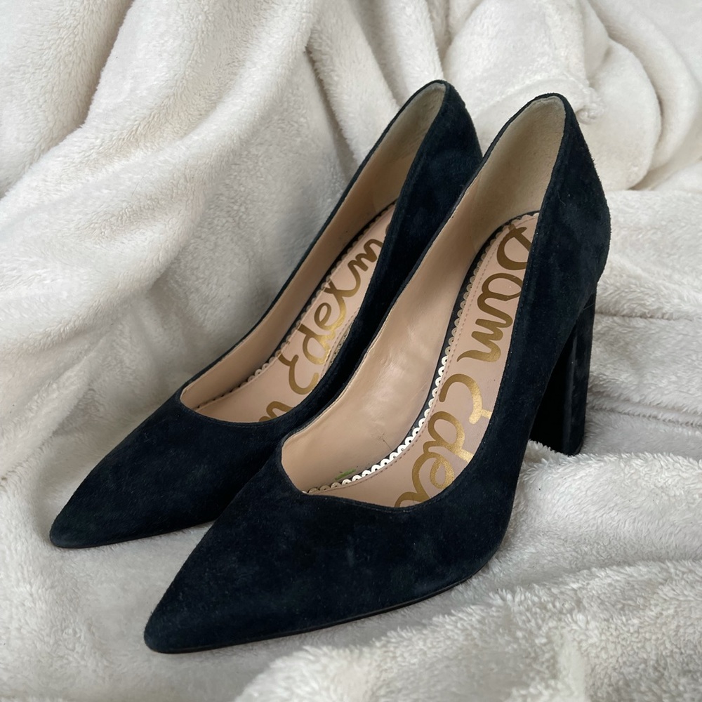 Sam Edelman Suede Block Heel
